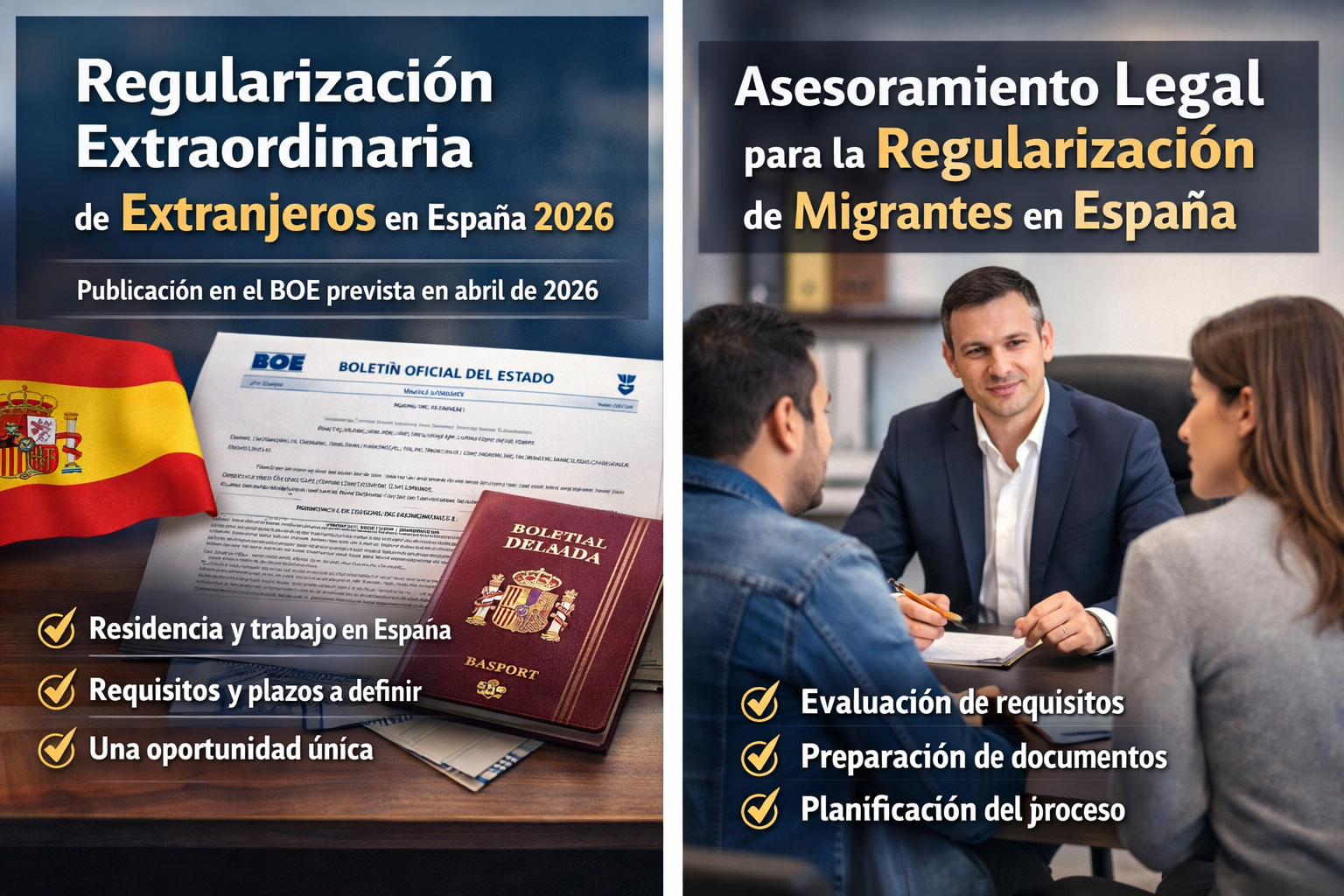 Avances clave: la regularización extraordinaria sigue adelante en 2026.