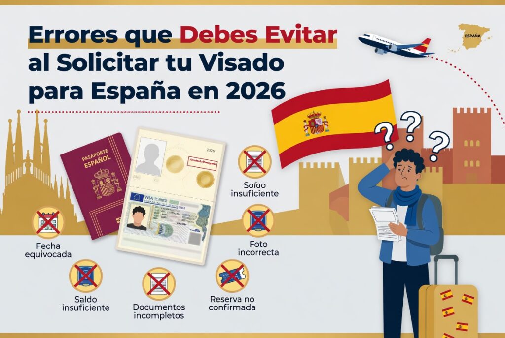 Longobardo Pérez | Errores comunes en solicitudes de visado para España y cómo evitarlos