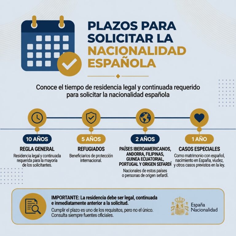 Longobardo Pérez | Requisitos para Obtener la Nacionalidad Española por Residencia