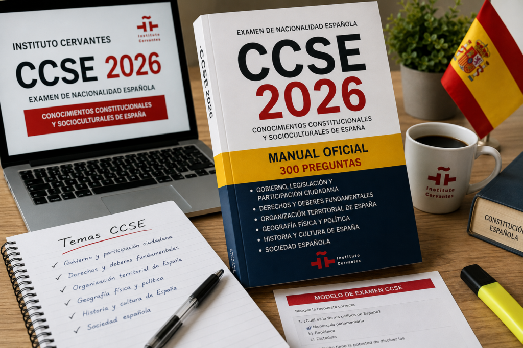 Longobardo Pérez | CCSE 2026: Aprobar el Examen de Nacionalidad Española