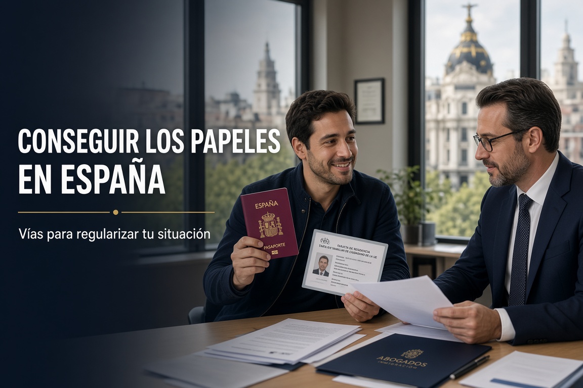 Conseguir papeles en España