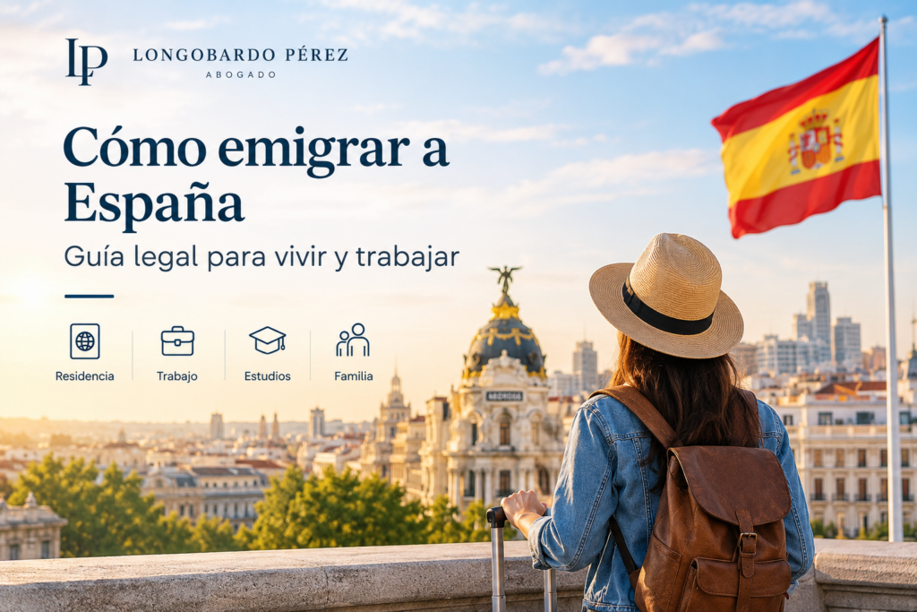 Longobardo Pérez | Cómo emigrar a España: guía legal para vivir y trabajar